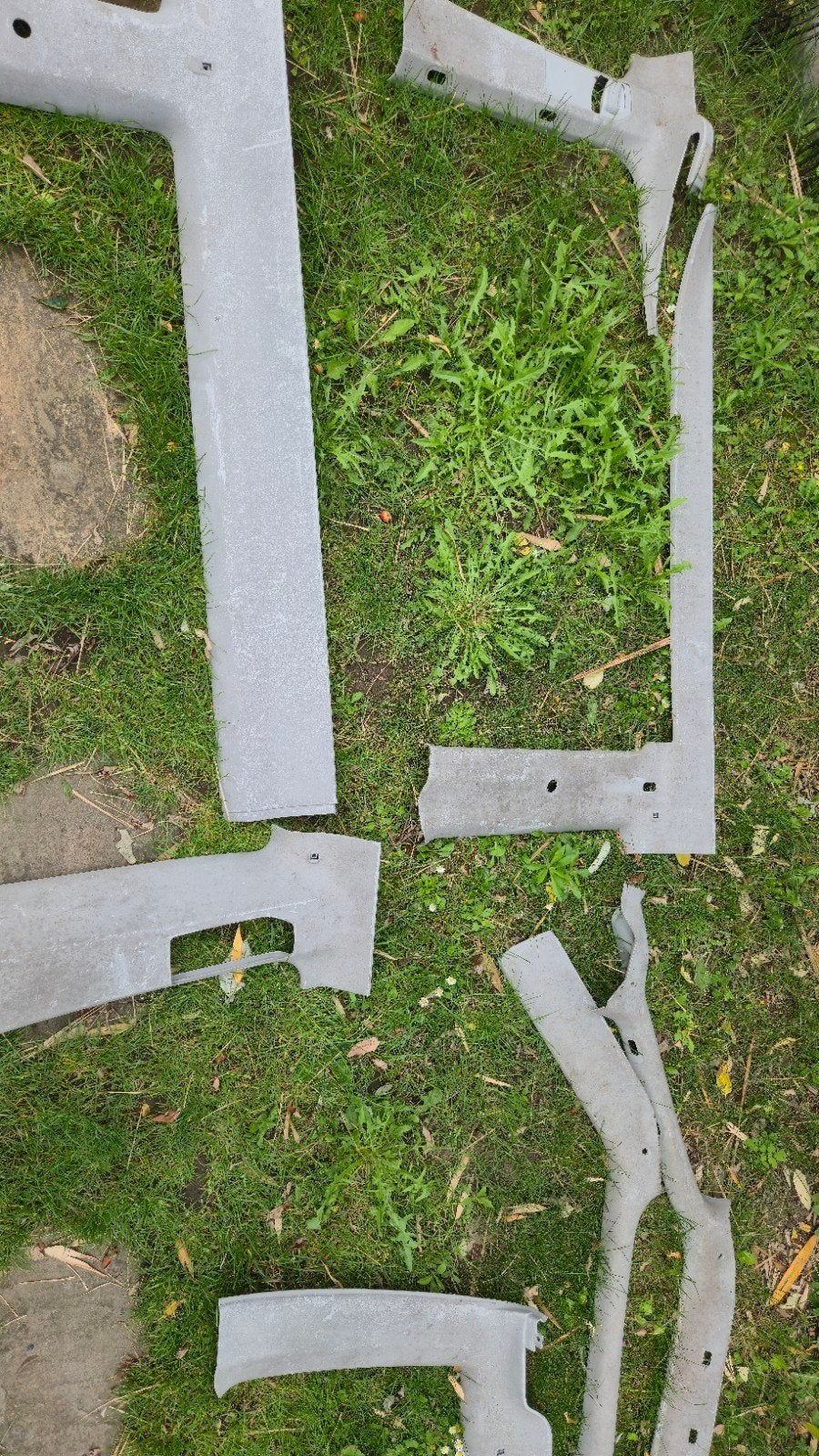 Vw transporter t4 binnenbekleding/lijsten., Auto-onderdelen, Ophalen, Bumper