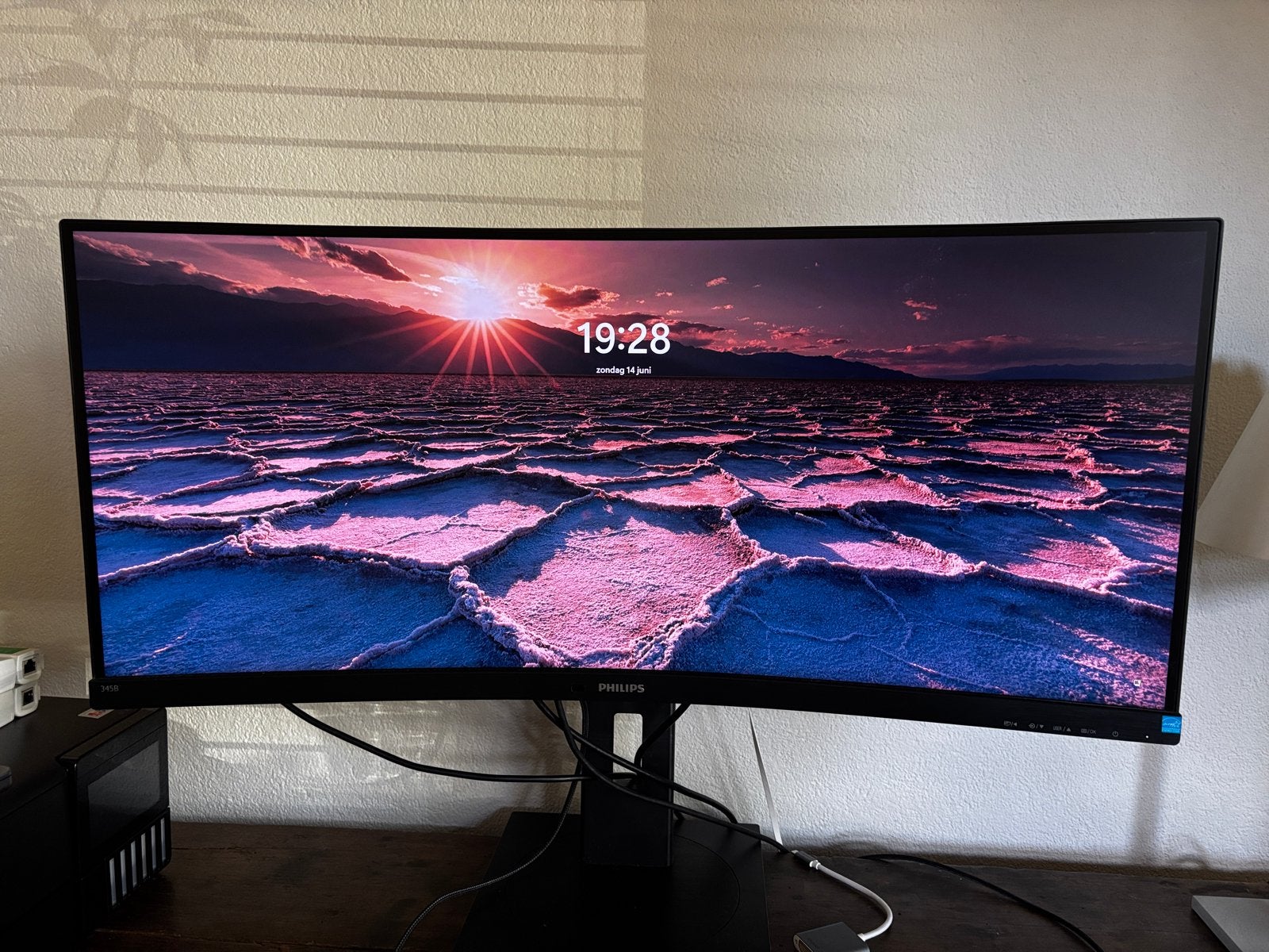 Philips 345B1C 34 inch Curved Ultrawide Monitor, Computers en Software, Monitoren, Ophalen, Philips, 3 tot 5 ms, Ultrawide