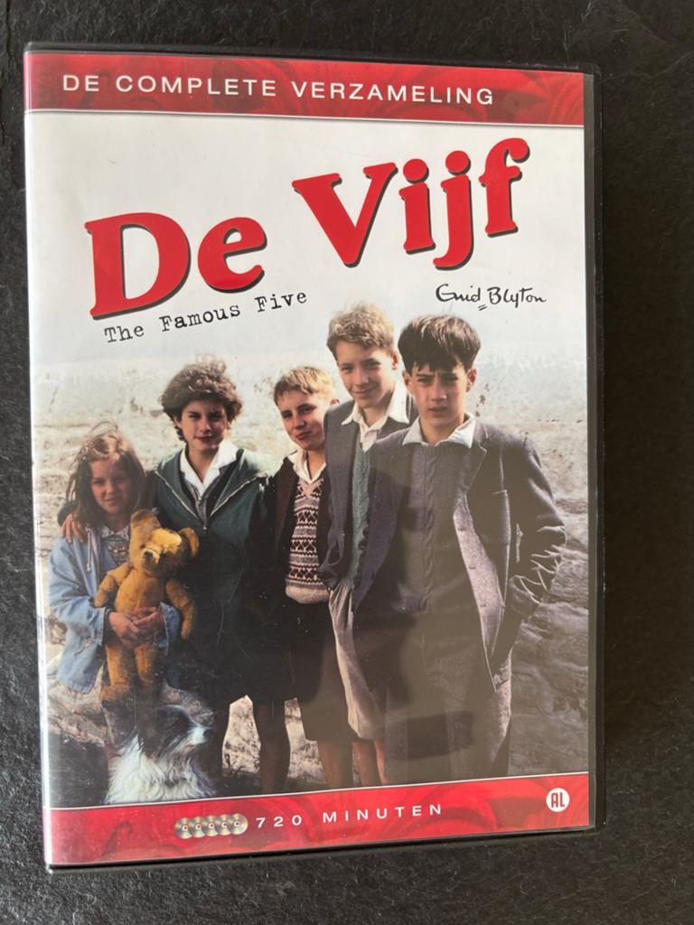 De Vijf - De Complete Verzameling (Enid Blyton) DVD Boxset, Alle leeftijden, Ophalen of Verzenden, Gebruikt