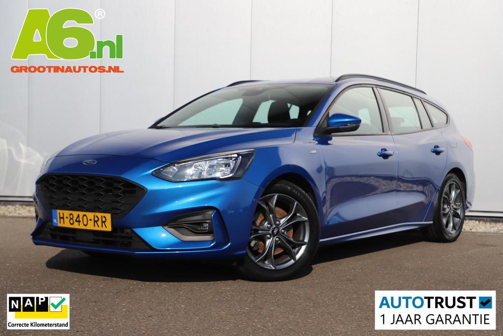 Ford Focus Wagon 1.0 EcoBoost ST Line Business Navigatie Ach, Auto's, Ford, Gebruikt, Euro 6, Met garantie (alle), 23 km/l