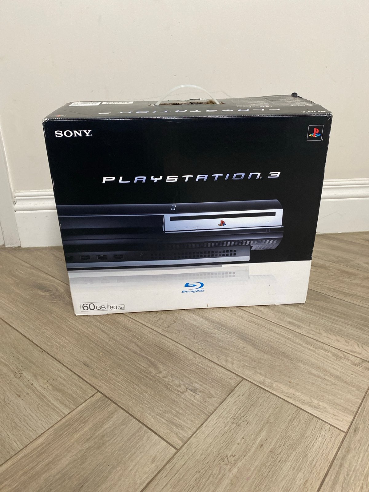 Sony PlayStation 3 (PS3) 60GB Launch Edition CECHC04 CIB, Gebruikt, Playstation, Phat, Met 2 controllers
