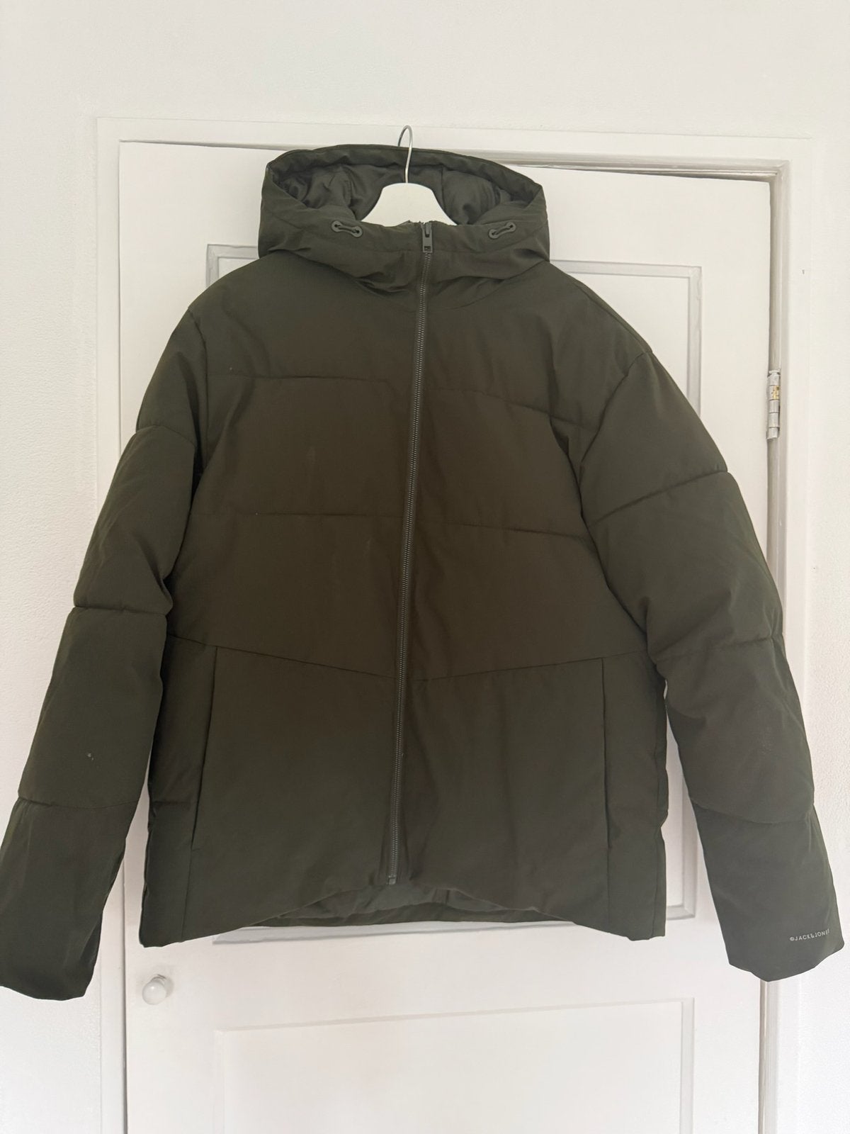 Mooie winterjas van Jack & Jones, Ophalen of Verzenden, Zo goed als nieuw, Maat 56/58 (XL), Groen