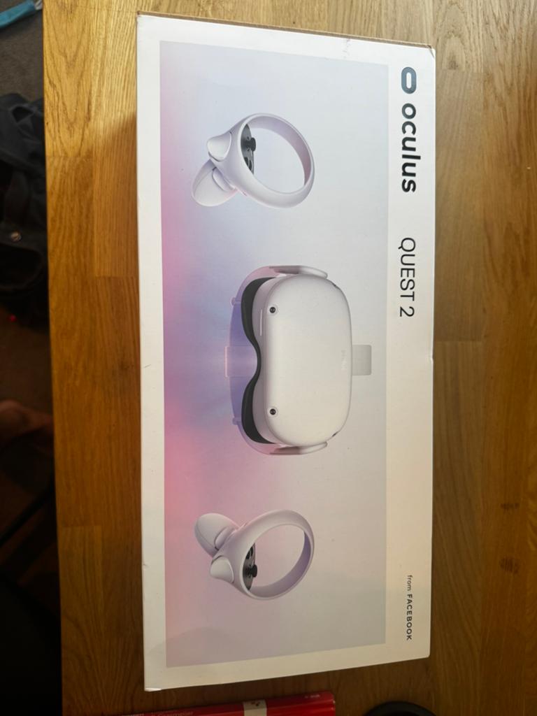 Oculus quest 2 128GB+ 3 accessoires (compleet in doos), Ophalen, Gebruikt, VR-bril, Overige platformen
