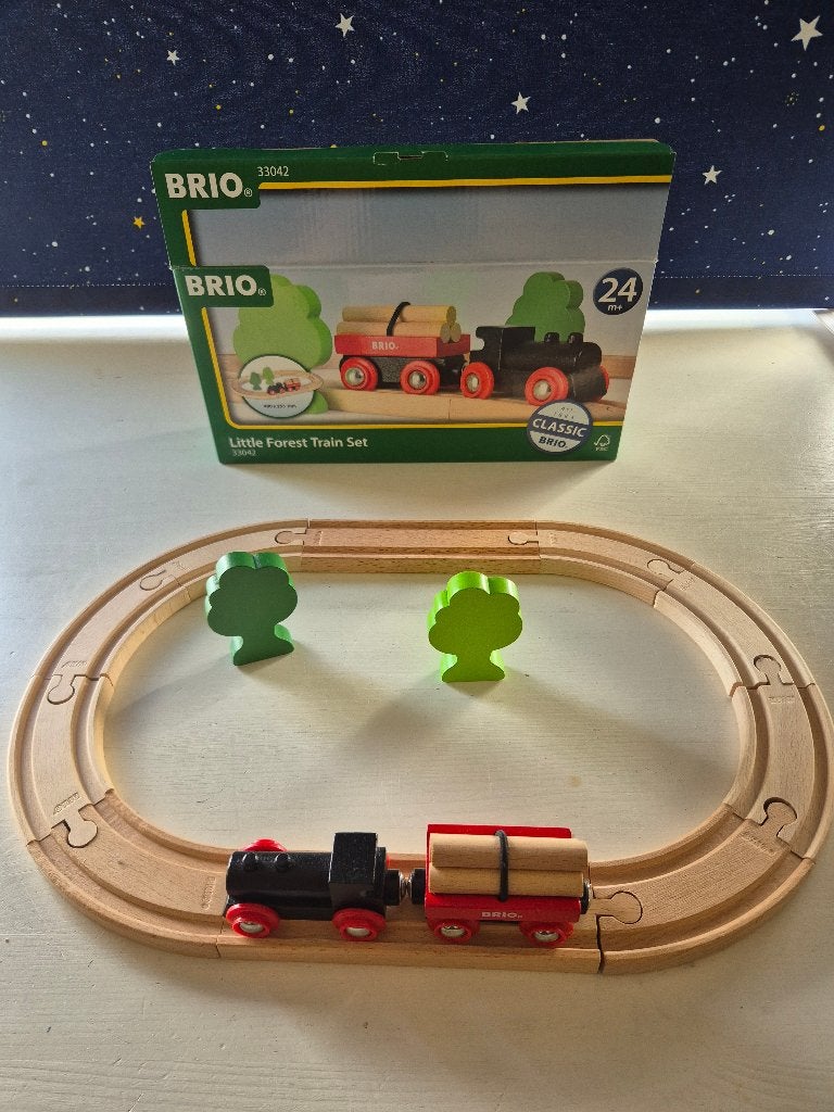 Brio Treinset met bomen – 33042, Ophalen, Zo goed als nieuw