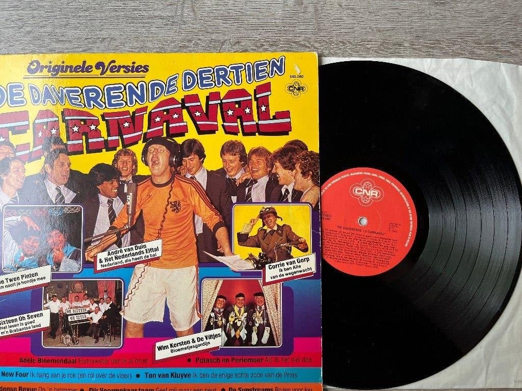 LP De daverende dertien Carnaval Diversen artiesten, LP, Gebruikt, Ophalen of Verzenden, Levenslied of Smartlap