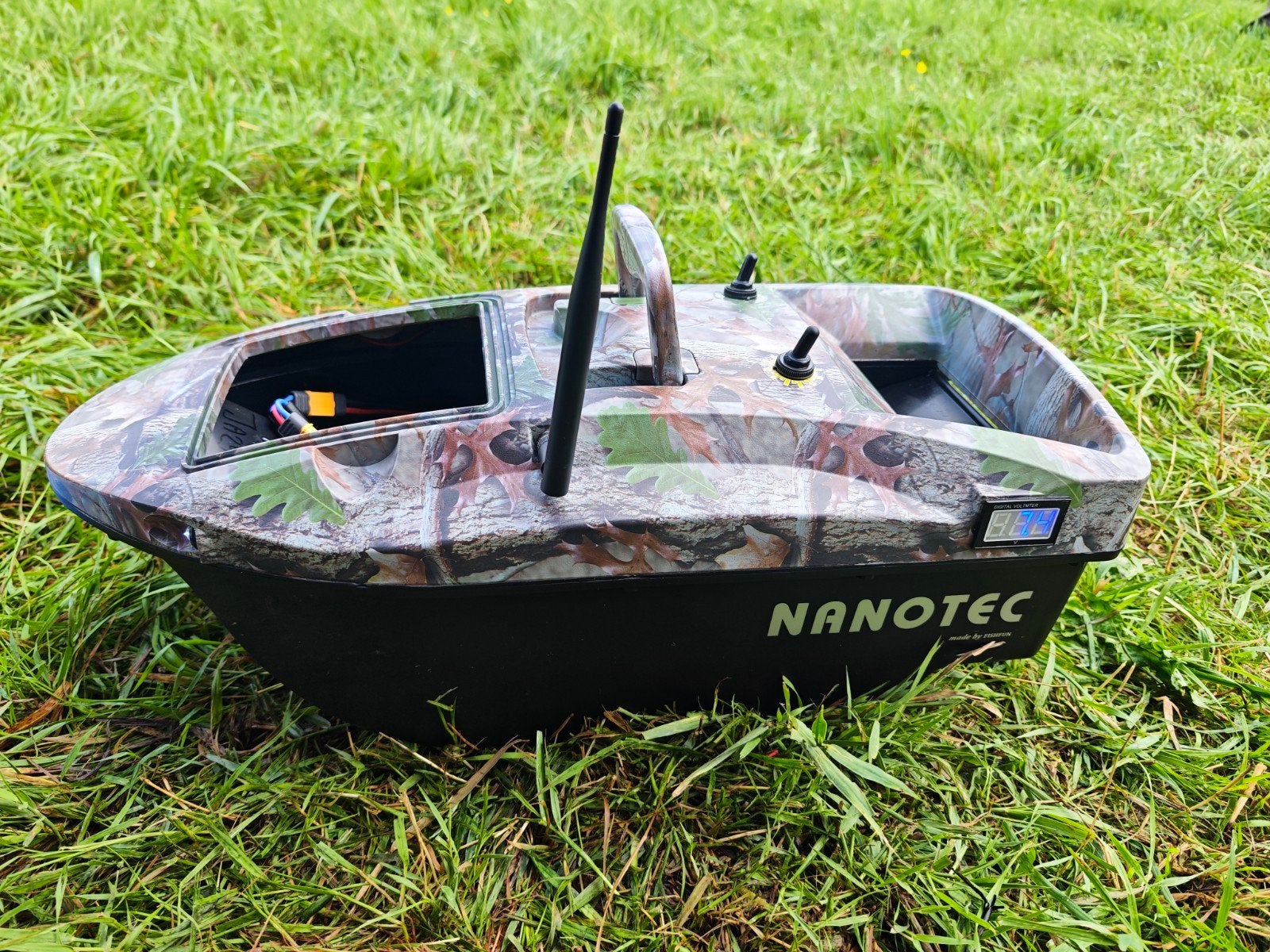 Nanotec pro  voerboot met Vexilar sonar Fishfinder, Ophalen of Verzenden, Gebruikt, Overige typen