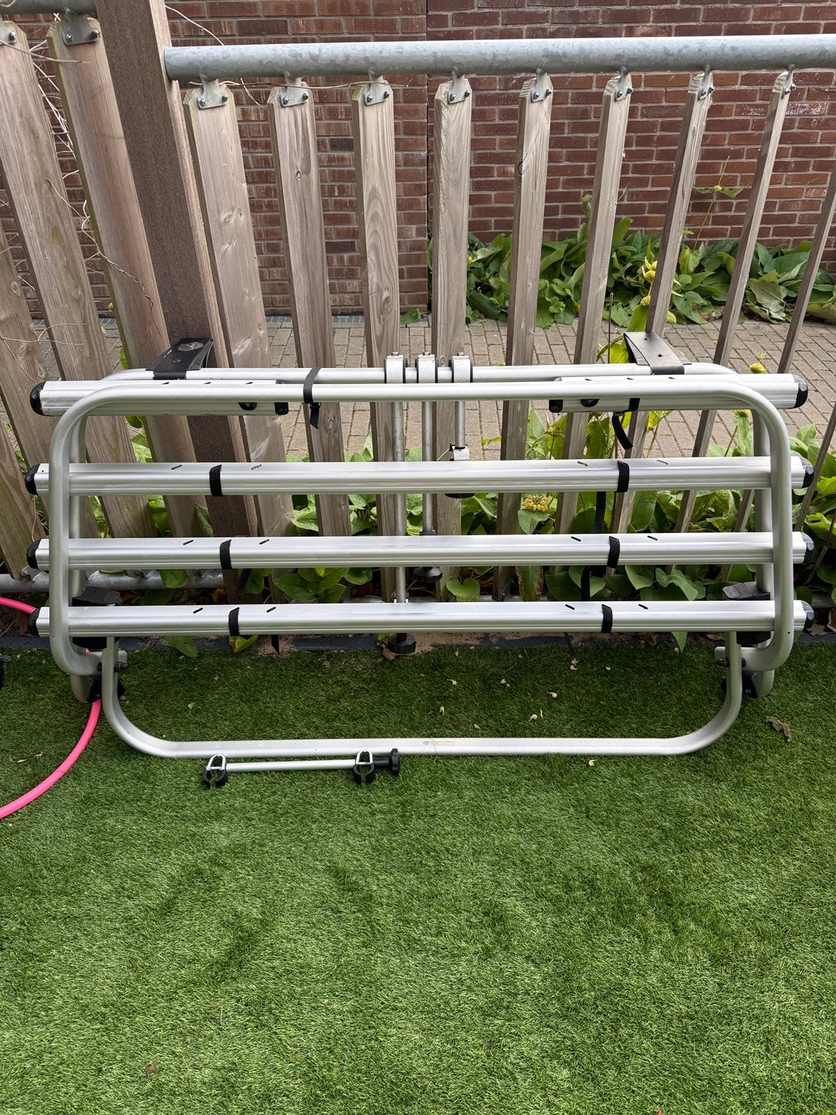 Originele Volkswagen Fietsendrager T5 california, Ophalen, 2 fietsen, Gebruikt, Achterklepdrager