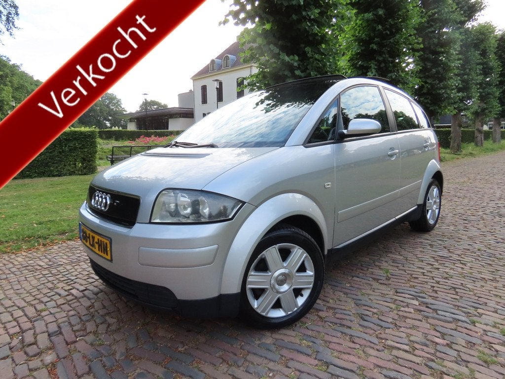 Audi A2 1.4 S Line Electrisch Glazen Panoramadak Ecc Lm Velg, Auto's, Audi, Bedrijf, A2, ABS, Airbags, Airconditioning, Alarm