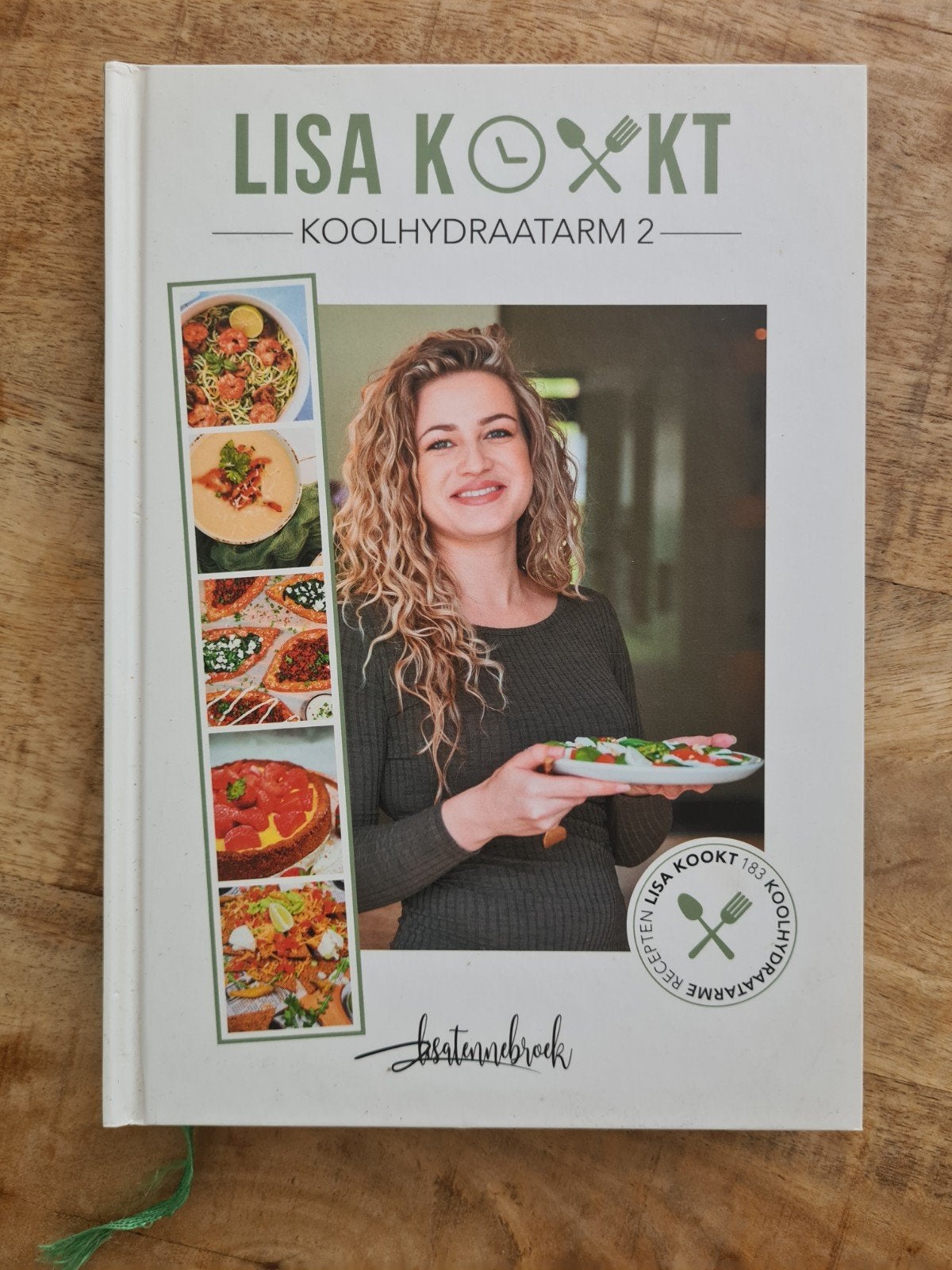 Lisa Kookt Koolhydraatarm 2 - Kookboek, Zo goed als nieuw, Lisa Tennebroek, Gezond koken, Overige gebieden