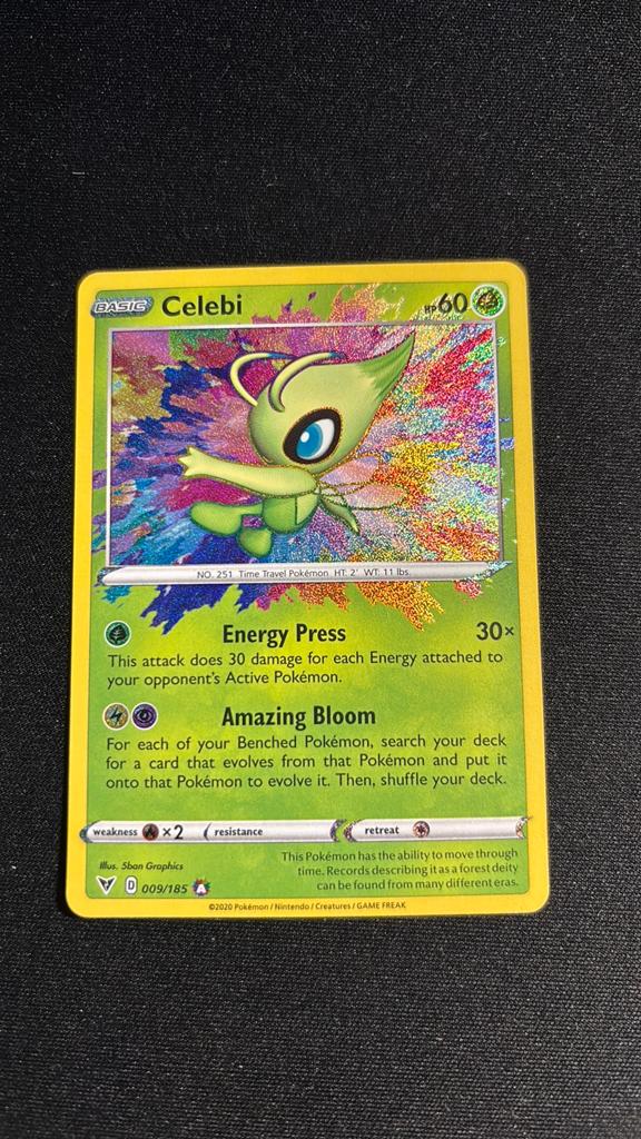 Celebi 009/185 Amazing Rare | NM | Vivid Voltage, Verzenden, Zo goed als nieuw, Losse kaart