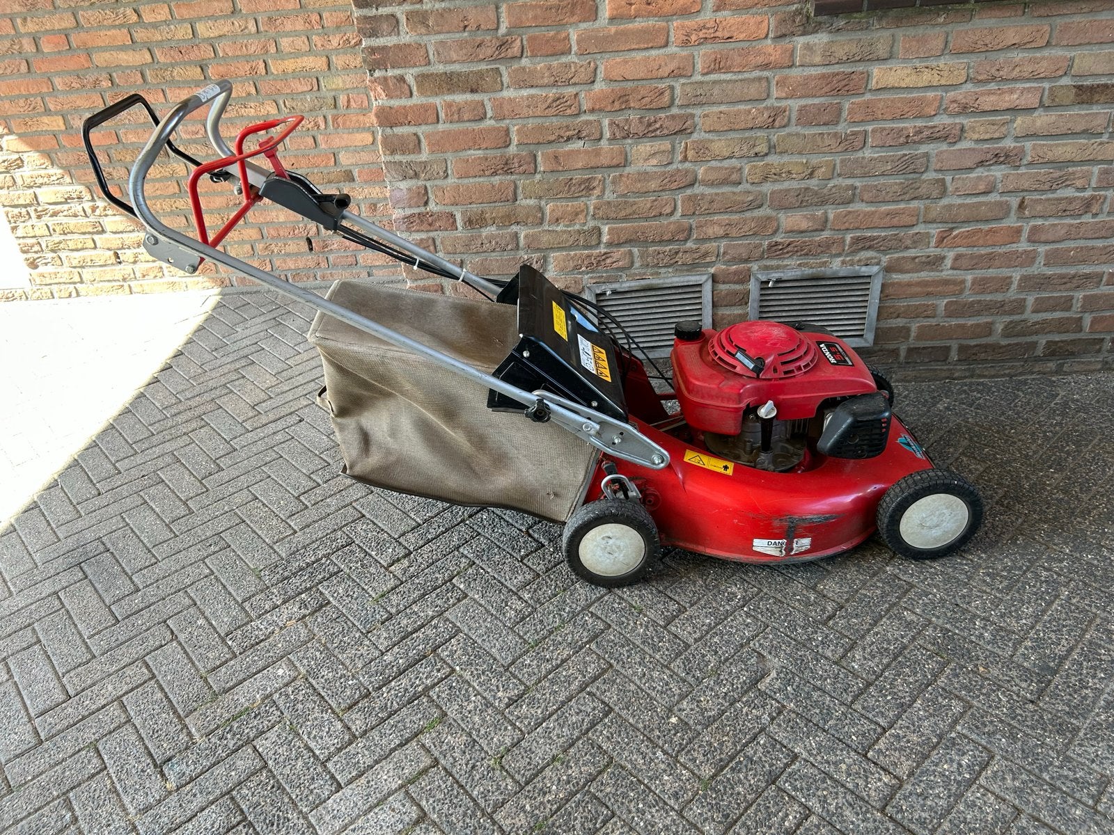 Honda Grasmaaier met Aandrijving - Herkules 5.5 OHV, Cirkelmaaier, Gebruikt, Ophalen of Verzenden, 40 t/m 49 cm