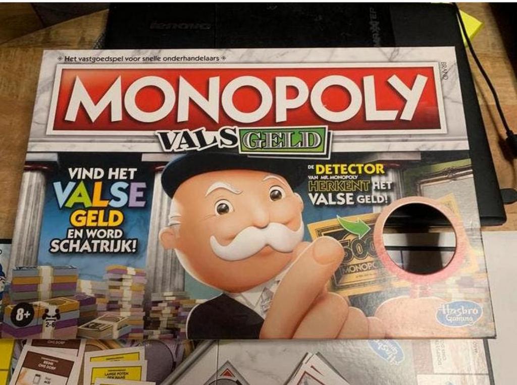 Monopoly vals geld, Hobby en Vrije tijd, Gezelschapsspellen | Bordspellen, Ophalen of Verzenden, Zo goed als nieuw