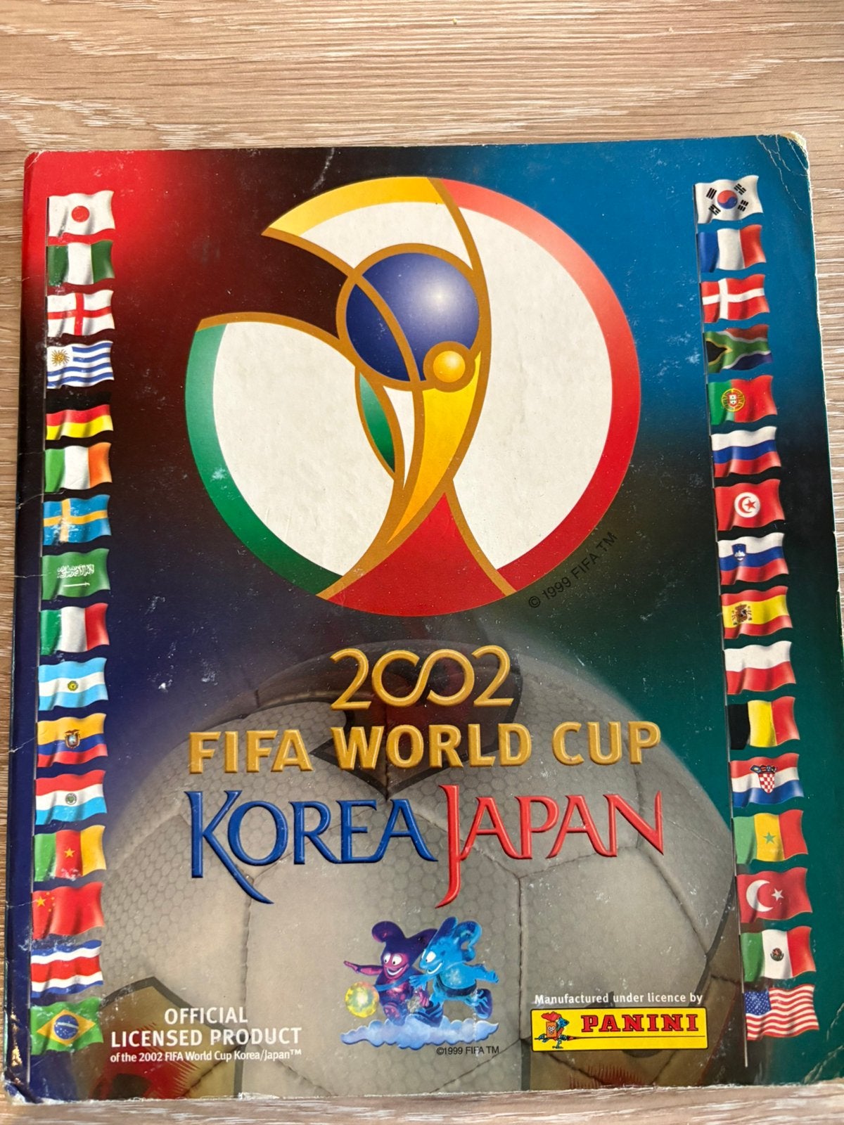 Panini WORLD CUP 2002 - niet compleet - onbeschreven, Verzenden, Gebruikt, Buitenlandse clubs, Poster, Plaatje of Sticker
