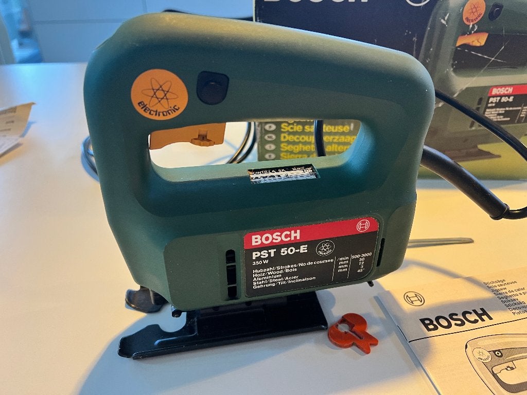 Bosch PST 50-E decoupeerzaag, Gebruikt, Decoupeerzaag, Ophalen of Verzenden, 30 tot 70 mm