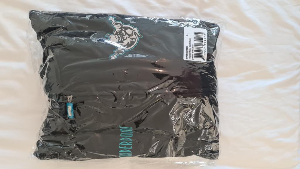 Thunderdome Extreme Audio hoodie niew L, Ophalen of Verzenden, Zo goed als nieuw, Zwart, Overige typen