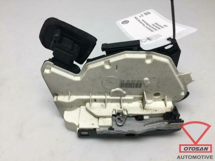vw golf 6 polo deurslot slotmechaniek rechts voor 5k1837016c, Gebruikt, Volkswagen, Volkswagen AG, Vw@volkswagen.de