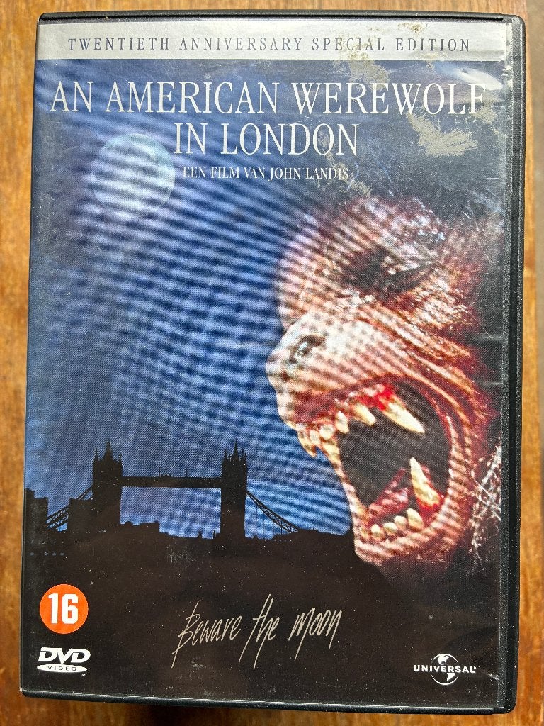 an American Werewolf in London DVD (Jaren '80 klassieker), Engels, Vanaf 16 jaar, Nederlands, Ophalen of Verzenden