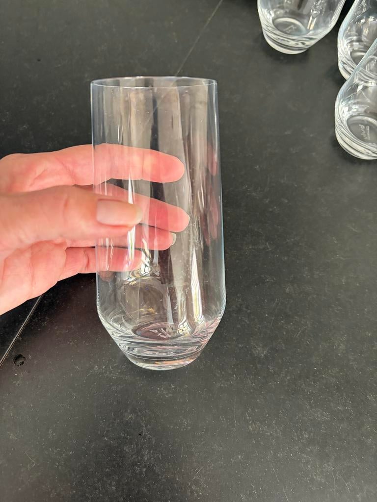 Longdrink glazen Villeroy & Boch Vivo 4x, Huis en Inrichting, Keuken | Servies, Glas of Glazen, Gebruikt, Ophalen of Verzenden