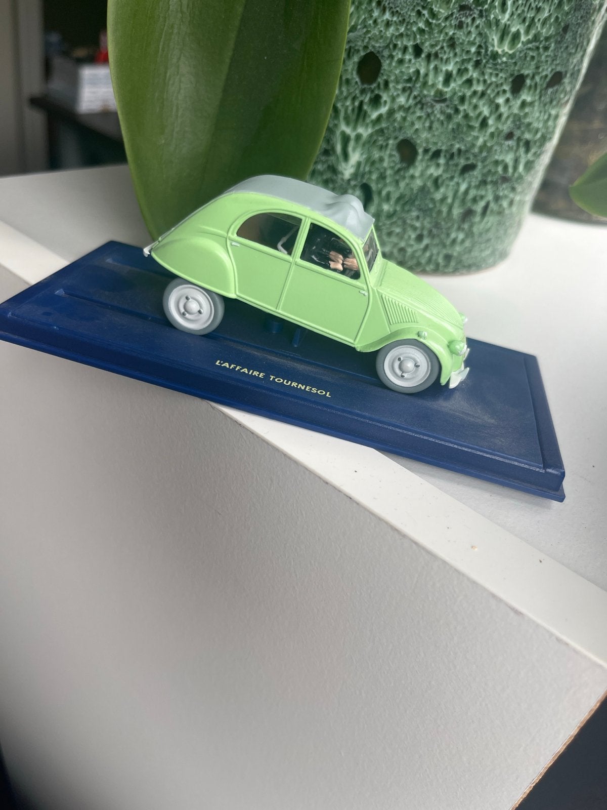 Citroën 2CV modelauto 'L'Affaire Tournesol', Ophalen of Verzenden, Zo goed als nieuw, Auto, Overige merken
