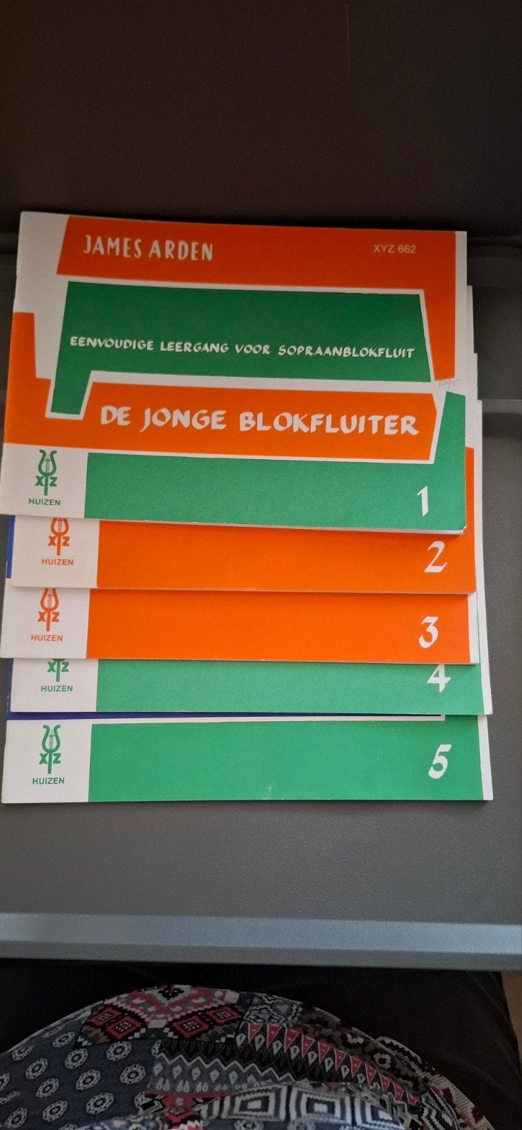 Complete leergang sopraan blokfluit (5 delen) - James Arden, Ophalen of Verzenden, Les of Cursus, Blokfluit