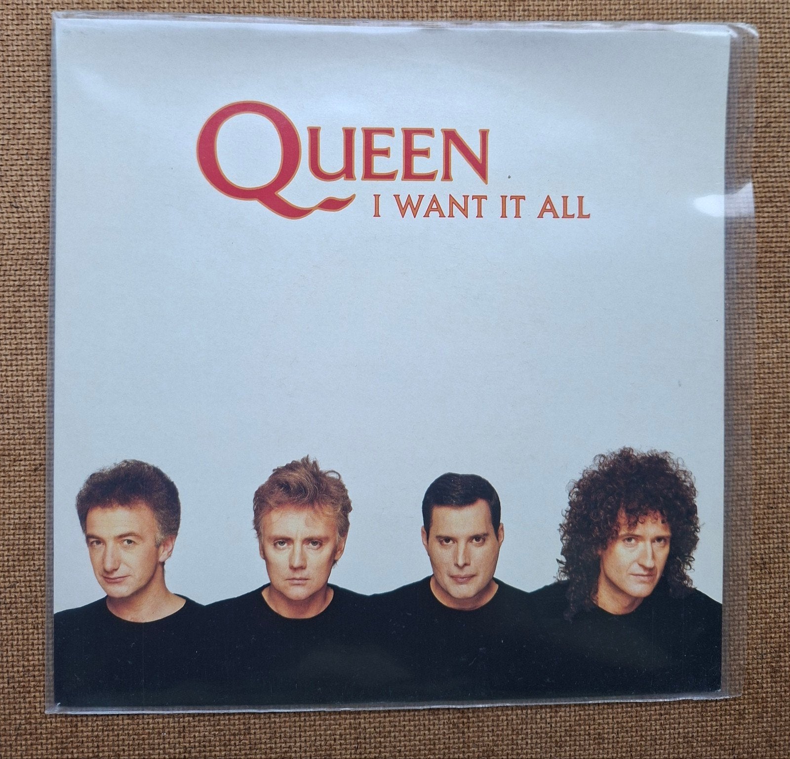 Queen - I want it all - Single is TOP, Ophalen of Verzenden, Gebruikt, Pop