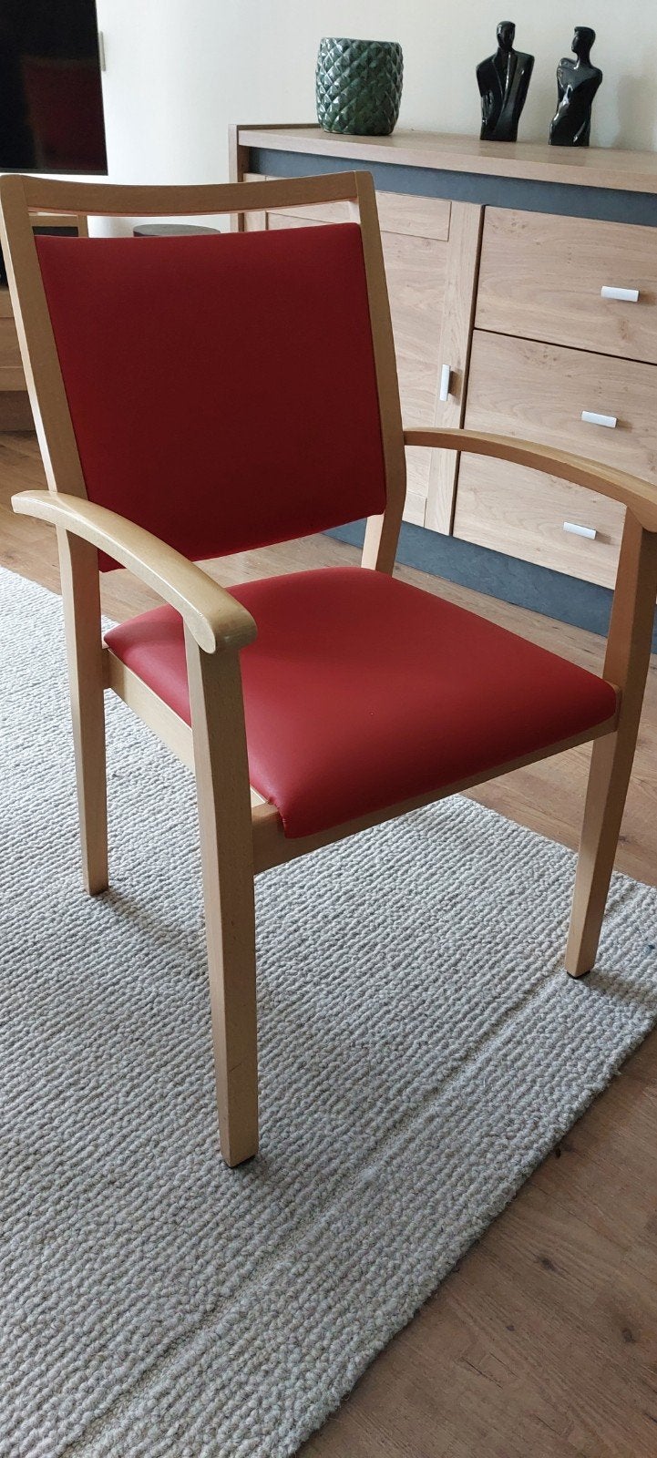 Senioren stoel Brunner, Huis en Inrichting, Stoelen, Ophalen, Zo goed als nieuw, Bruin, Eén