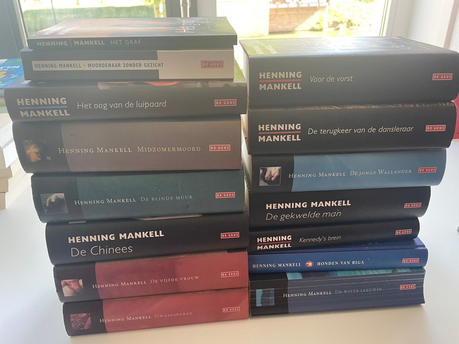 Diverse boeken Henning Mankell, Ophalen, Zo goed als nieuw