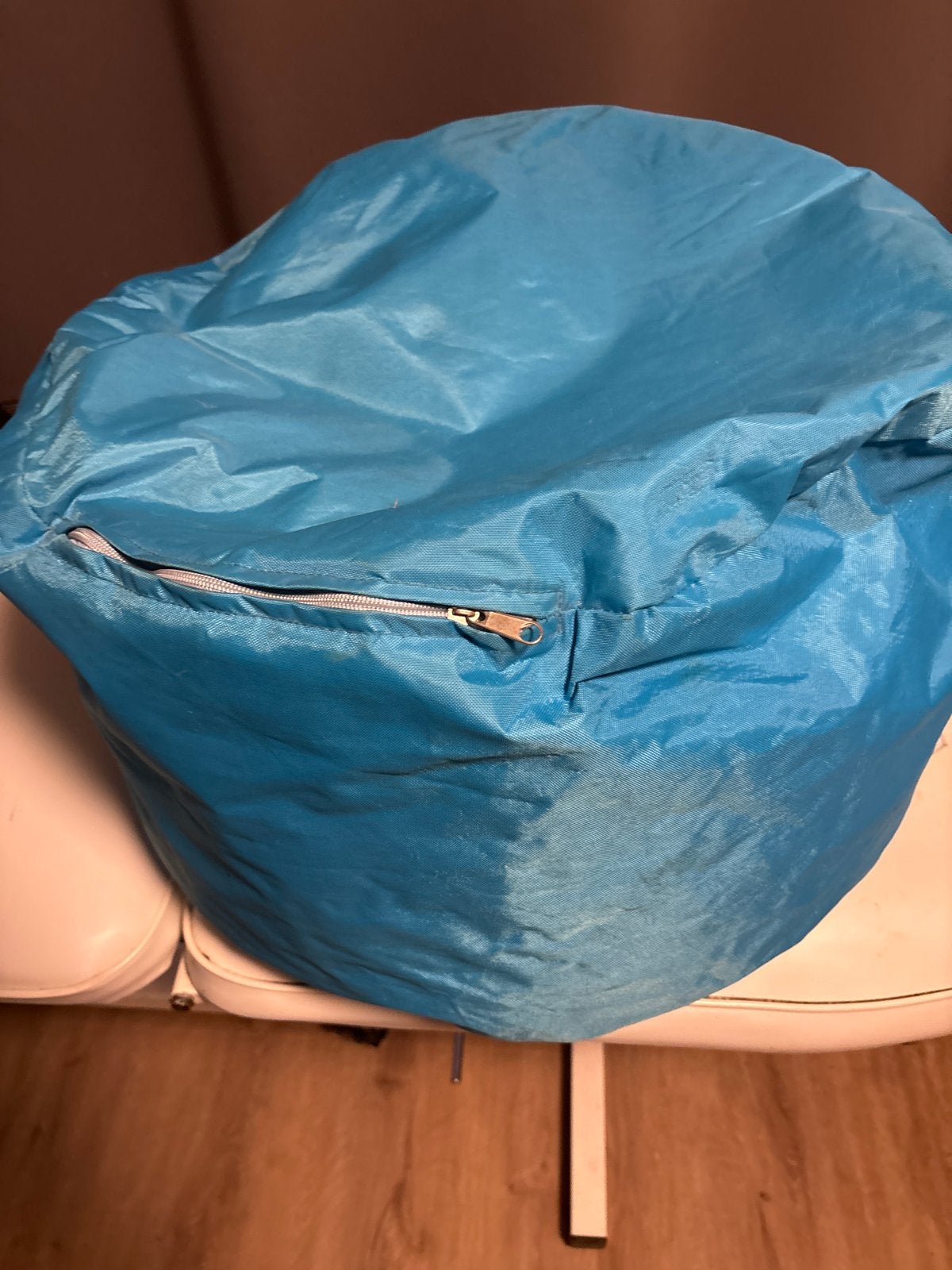 Blauwe zitzak van Sit&Joy, Ophalen of Verzenden, Gebruikt, Blauw, Zitzak