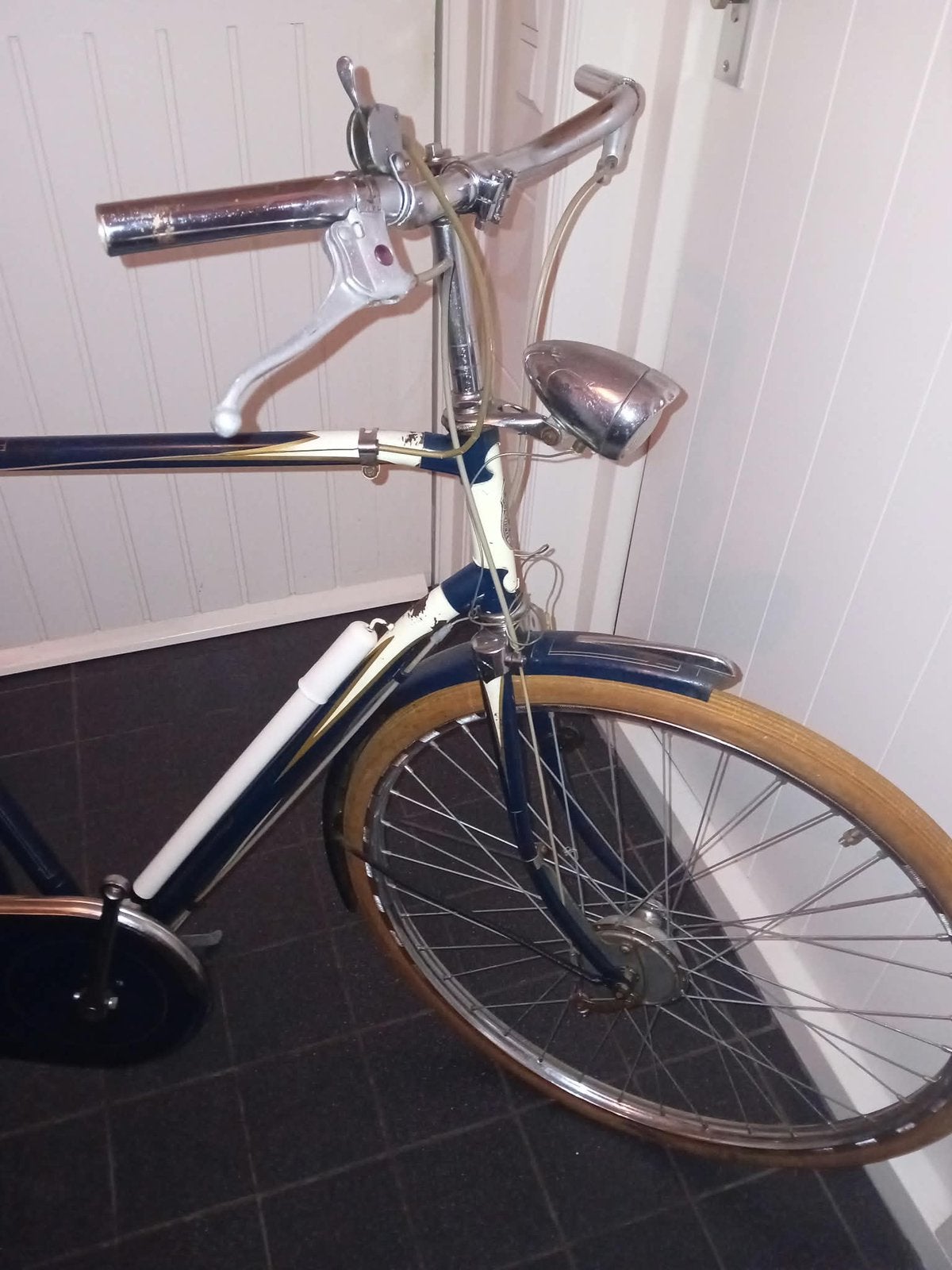 Gazelle M uit 1961 oldtimer voor onderdelen, 55 tot 59 cm, Ophalen, Trommelrem, Jaren '60 of nieuwer