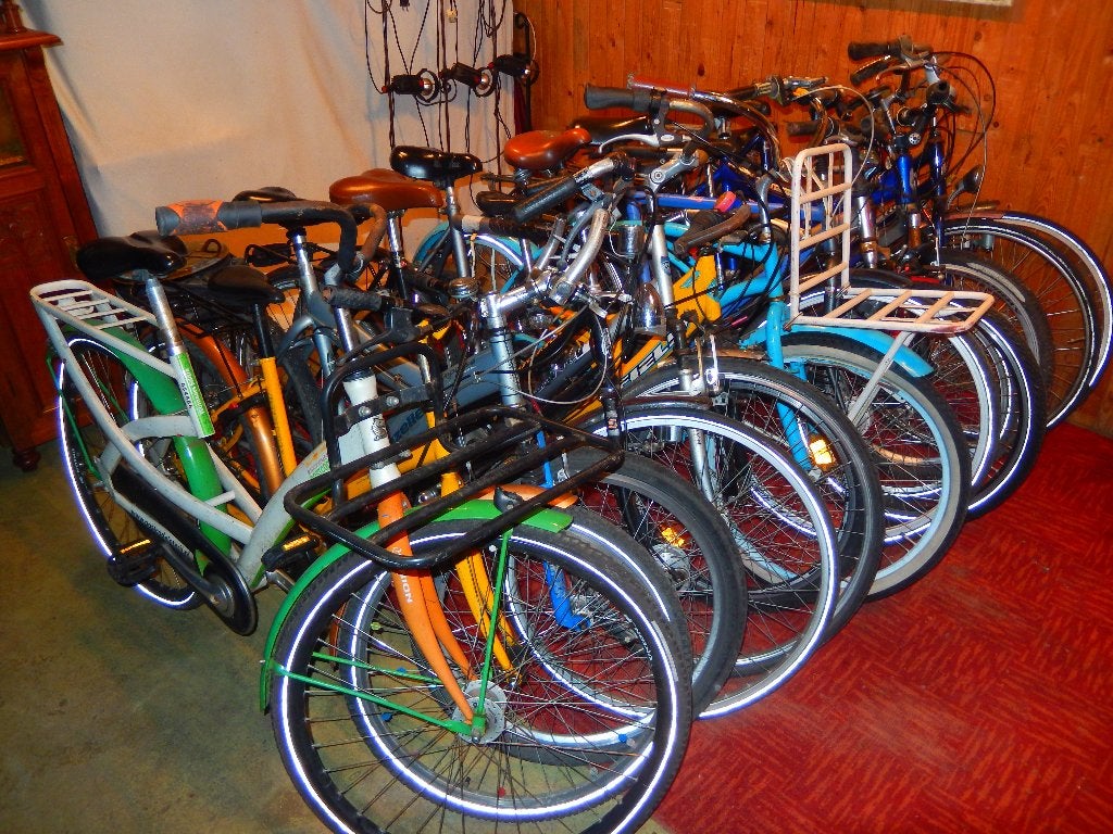 Partij 15 diverse Fietsen Loop Sloop Onderdelen klusfietsen, Terugtraprem, Gebruikt, Versnellingen, 50 tot 53 cm