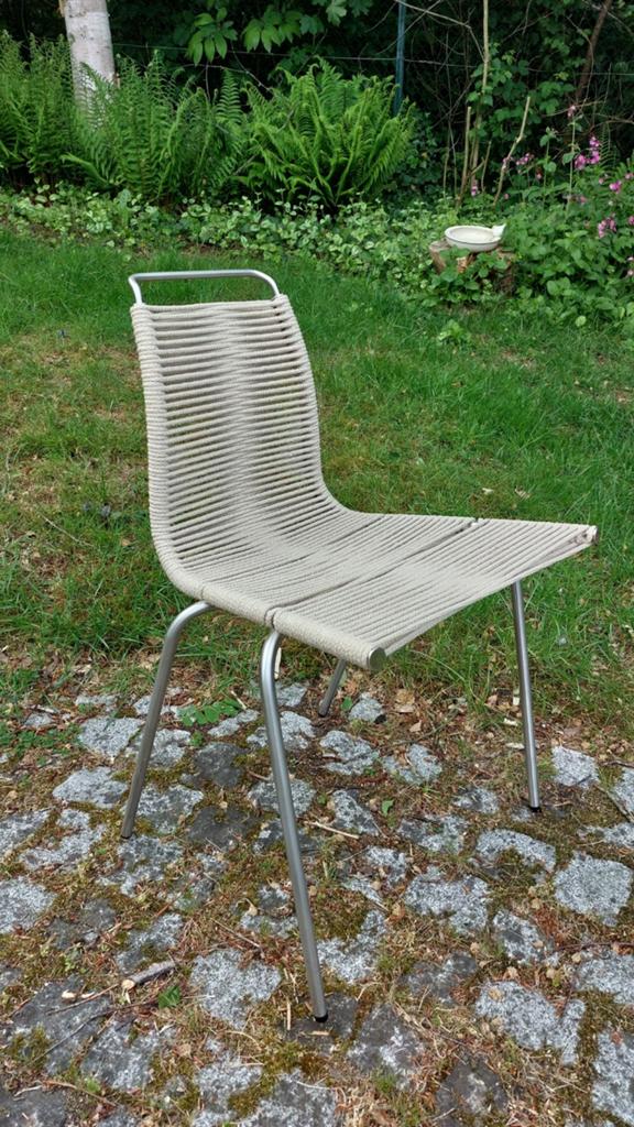 Kjaerholm PK1 stoel - Zo goed als nieuw - Carl Hanssen, Ophalen, Overige kleuren, Zo goed als nieuw, Metaal