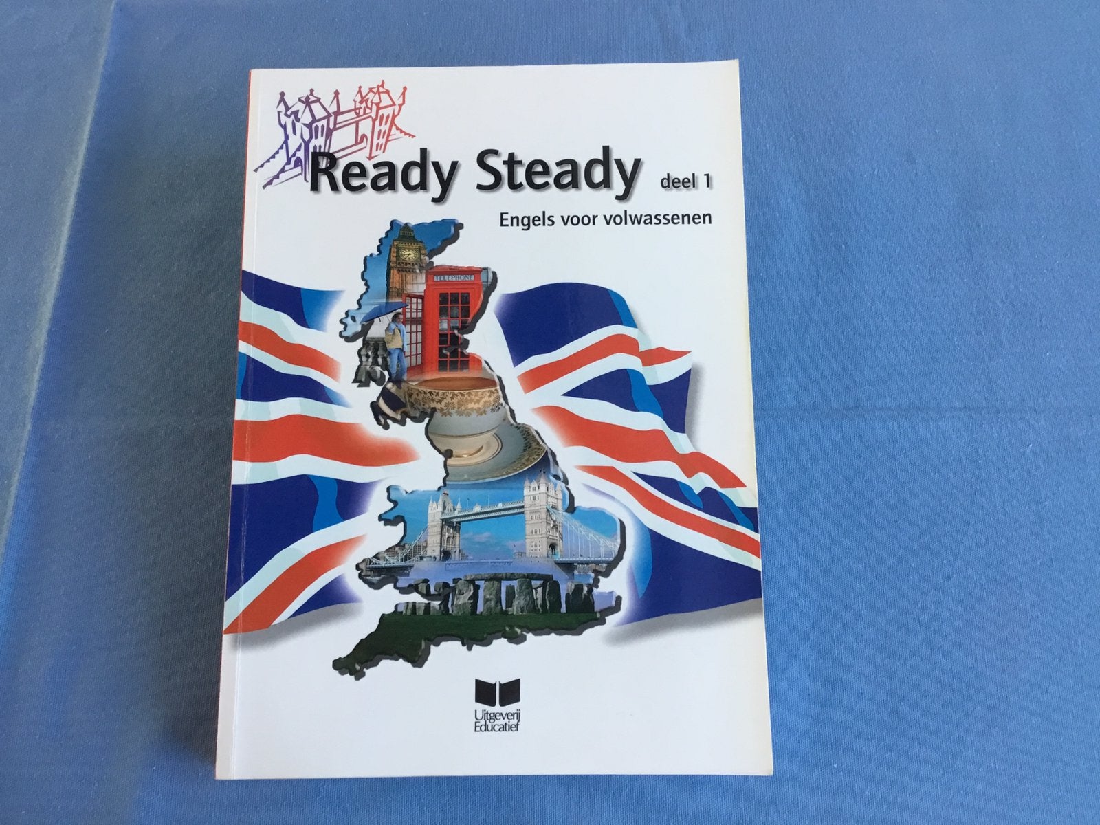 READY    STEADY  ENGELS  VOOR  VOLWASSENEN  DEEL  1, Boeken, Ophalen of Verzenden, Zo goed als nieuw
