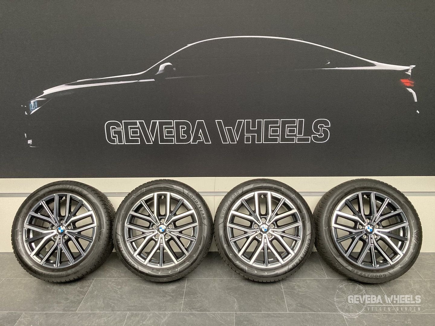 18” originele BMW 2 U06 Active Tourer velgen + winterbanden, 18 inch, Gebruikt, -, -