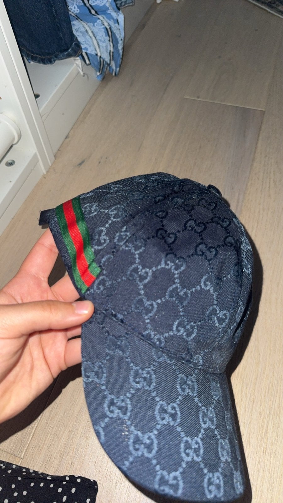 Donker blauwe pet, Kleding | Heren, Hoeden en Petten, Ophalen of Verzenden, Zo goed als nieuw, One size fits all, Pet