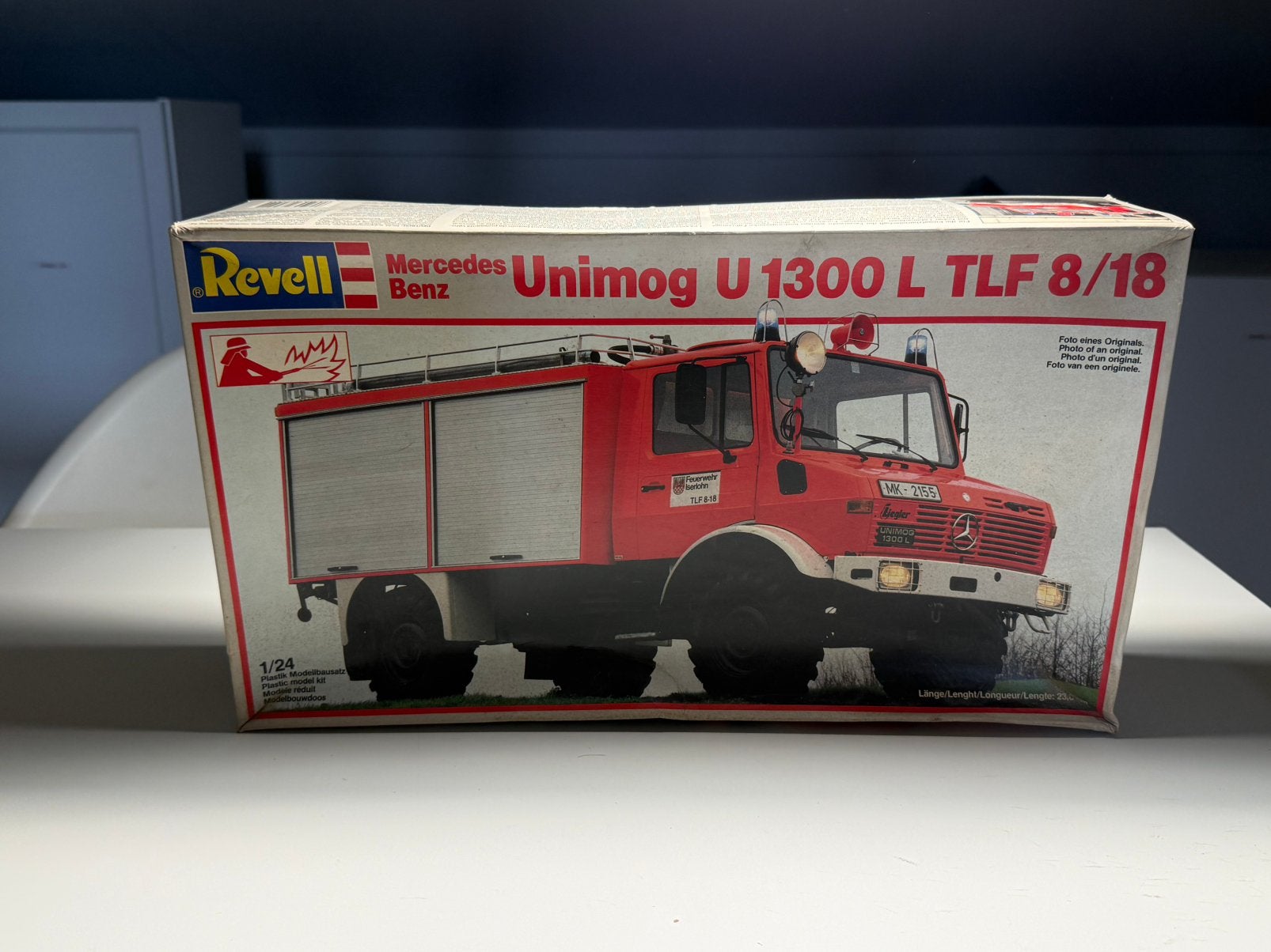 Revell - Mercedes-Benz Unimog U1300L TLF 8/18 - Schaal 1:24, Verzenden, Revell, Groter dan 1:32, Nieuw