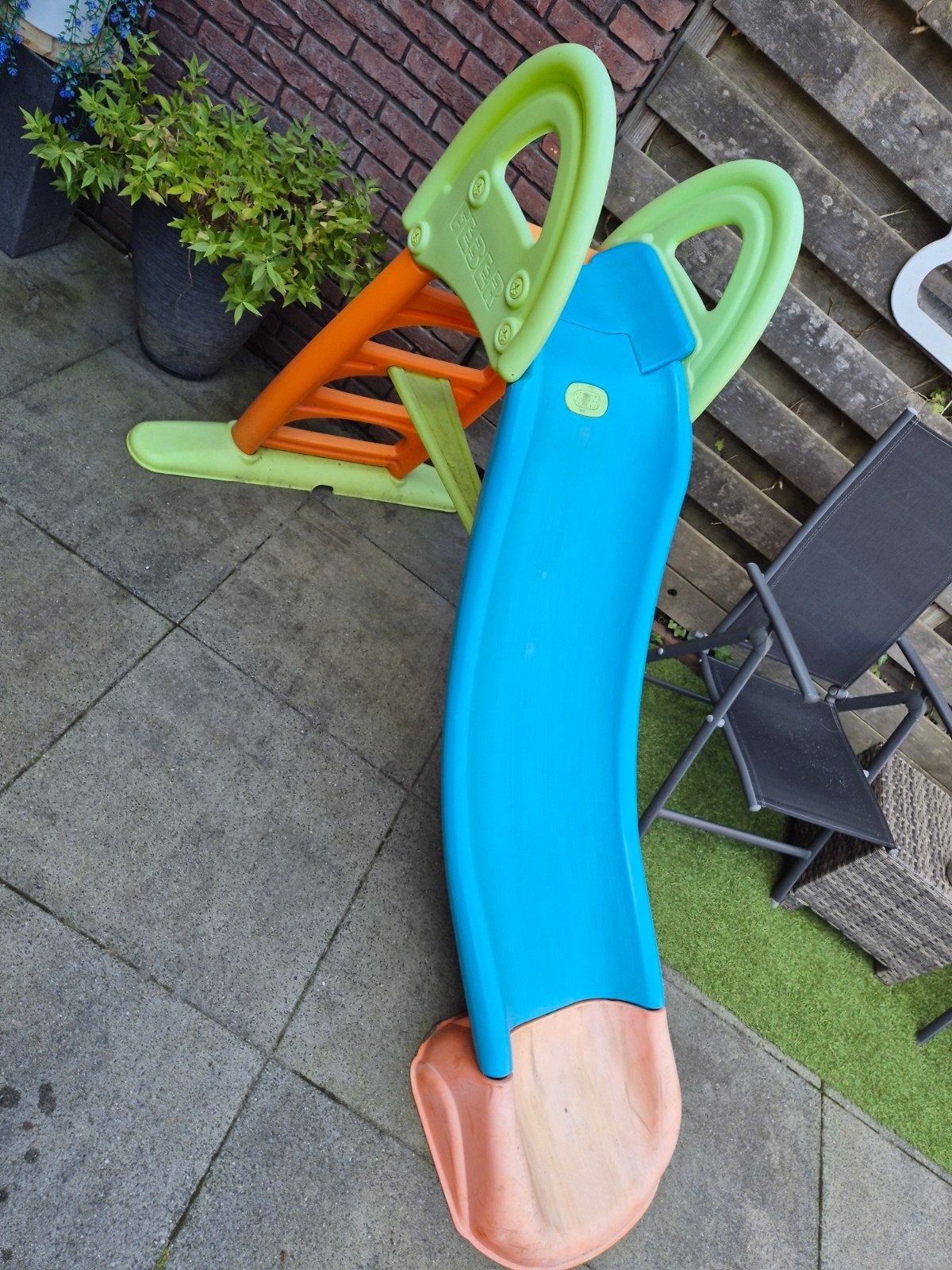 XXL Waterglijbaan voor Kinderen - Plezier in de Tuin, Ophalen of Verzenden, Gebruikt, Glijbaan
