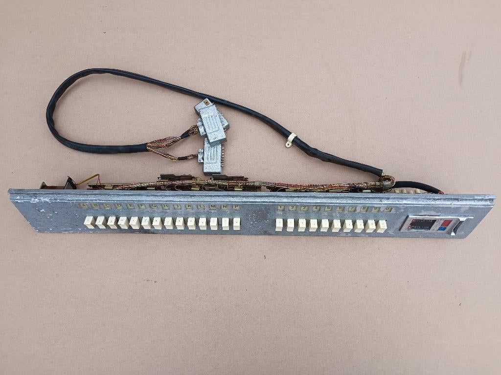 Toetsenbord Harting M140K (1968) jukebox, Verzenden, Gebruikt, 1950 tot 1960, Seeburg