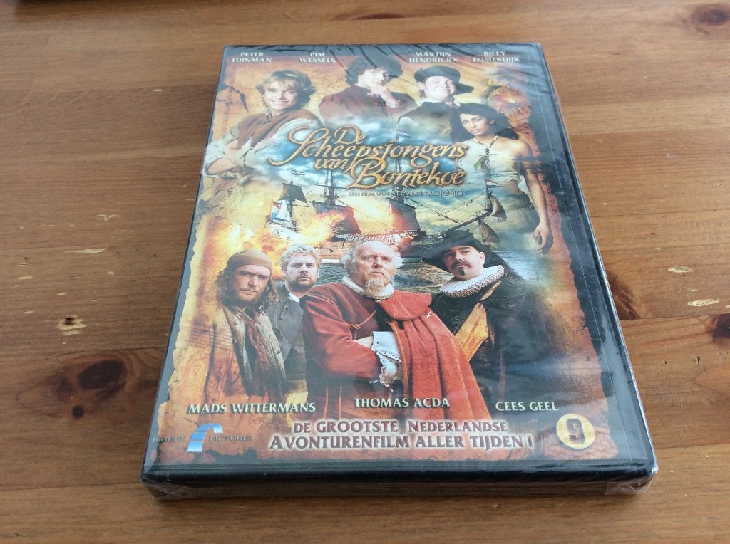 scheepsjongens van de bontekoe film. nieuw in folie, Vanaf 9 jaar, Ophalen of Verzenden, Nieuw in verpakking