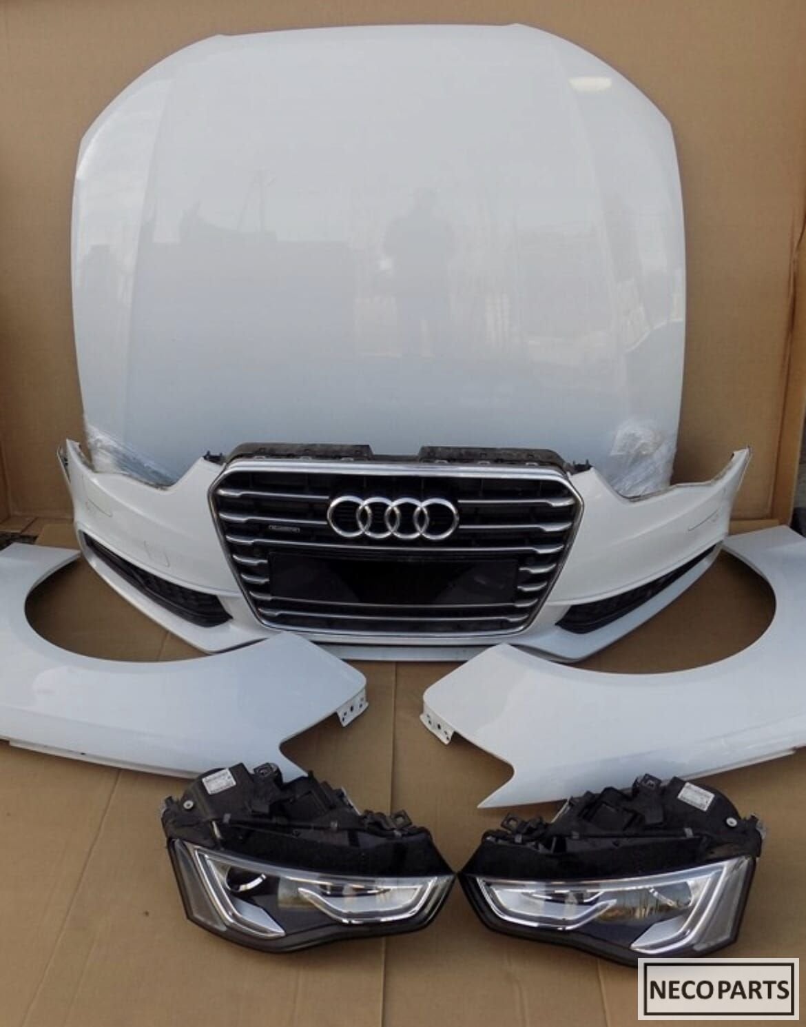 AUDI A5 COMPLEET VOORKOP ORGINEEL OP AANVRAAG, Auto-onderdelen, Gebruikt, -, -, Bumper