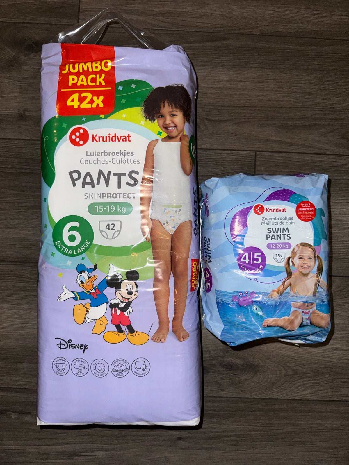 Kruidvat Luierbroekjes Pants Maat 6 & Zwembroekjes Maat 4-5, Ophalen, Nieuw
