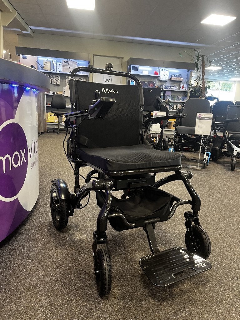 Photon HD | Carbon Elektrische Rolstoel | Tot 200 kg, Ophalen, Nieuw, Motion Healthcare, Inklapbaar