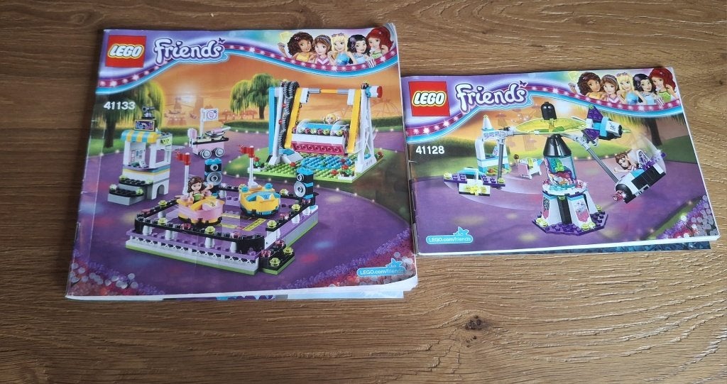 Lego friends pretpark te koop setnummers 41133 & 41128, Ophalen, Gebruikt, Lego, Friends
