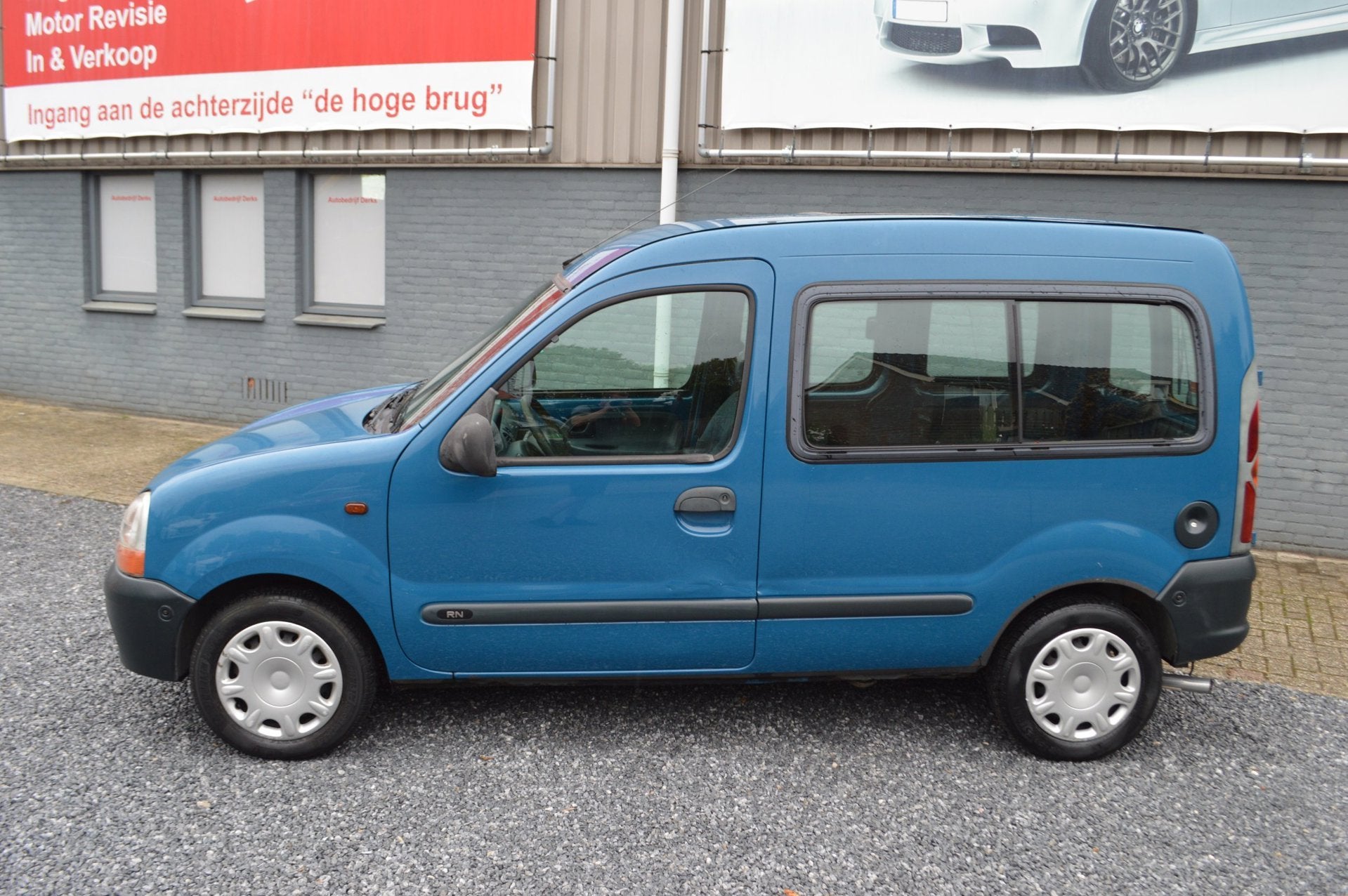 Renault Kangoo 1.4 RN | Stuurbekrachtiging | Invalide auto |, Stof, Gebruikt, 4 cilinders, Blauw