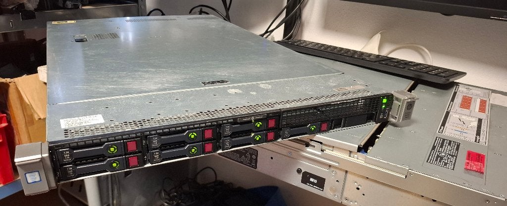 HP Proliant DL360 Gen9 24 cores, Computers en Software, Servers, Gebruikt, 2 tot 3 Ghz, 32 GB, Hot swappable onderdelen