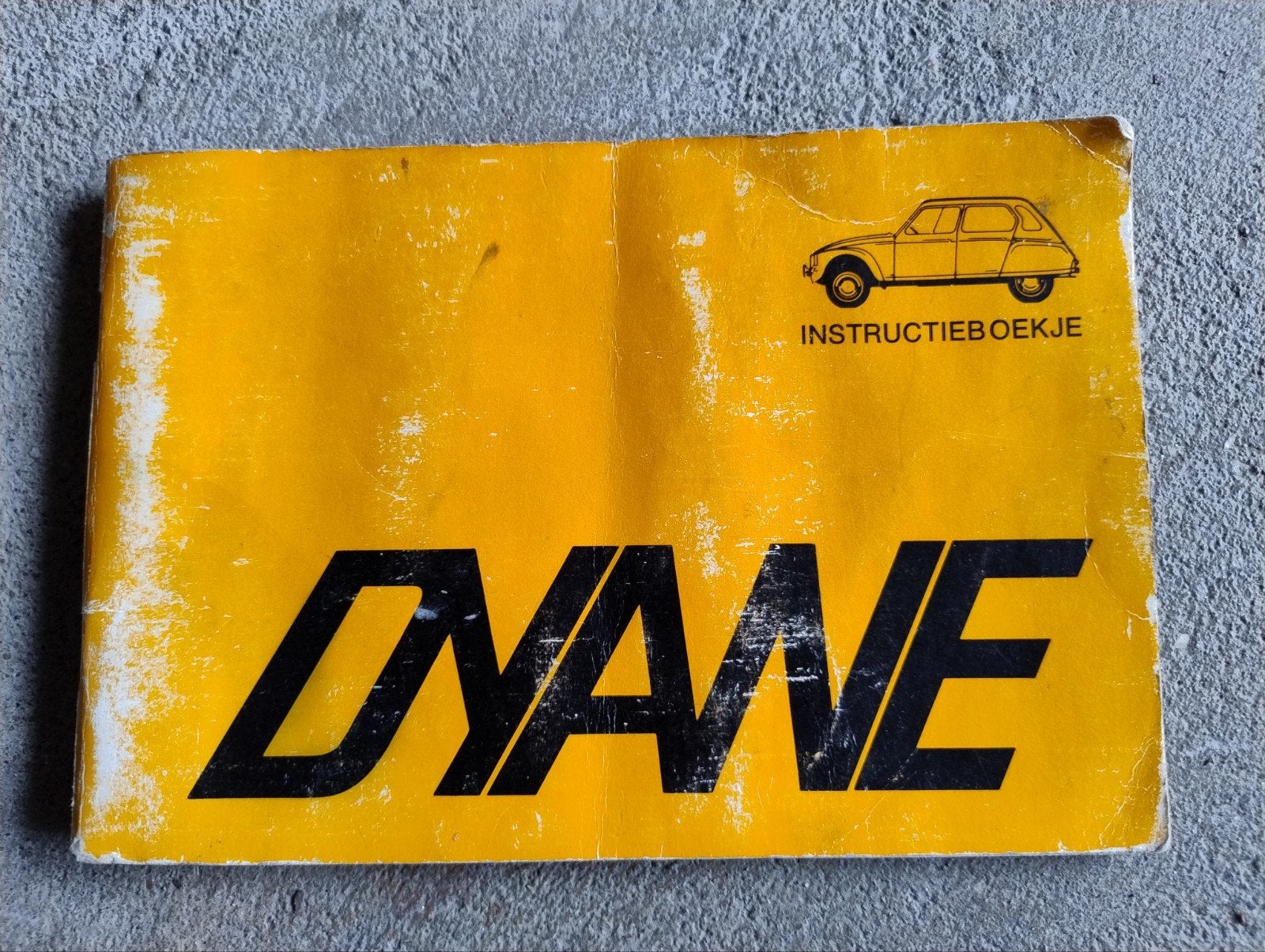 Citroën Dyane Instructieboekje - Origineel, Ophalen of Verzenden