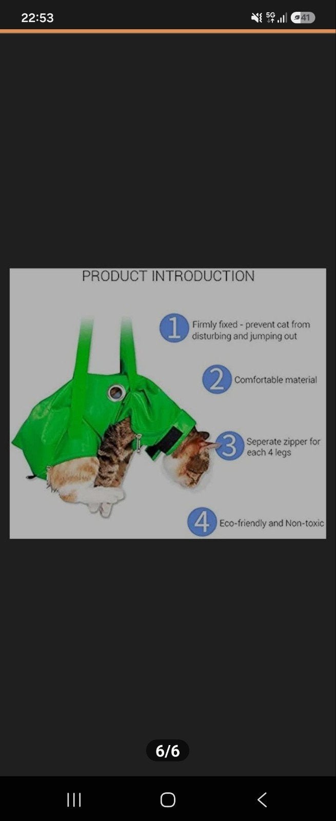 Katten reis tas, Dieren en Toebehoren, Katten-accessoires, Ophalen, Nieuw