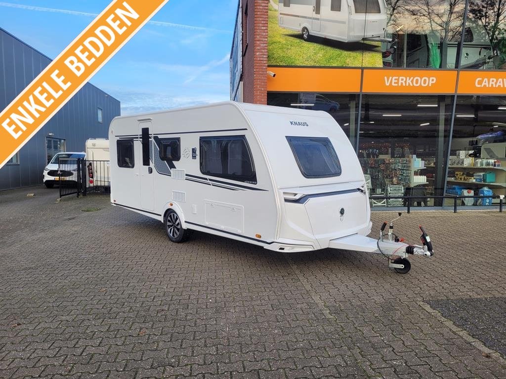 Knaus Sudwind Black Selection 500 EU, Caravans en Kamperen, Serviceluik, Rondzit, Bedrijf, 5 tot 6 meter