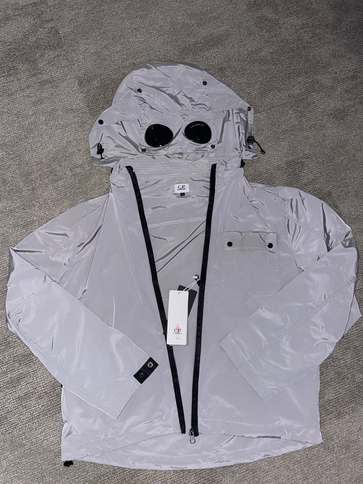 C.P. Company Windbreaker maat S, Ophalen of Verzenden, Nieuw, Maat 46 (S) of kleiner, Grijs