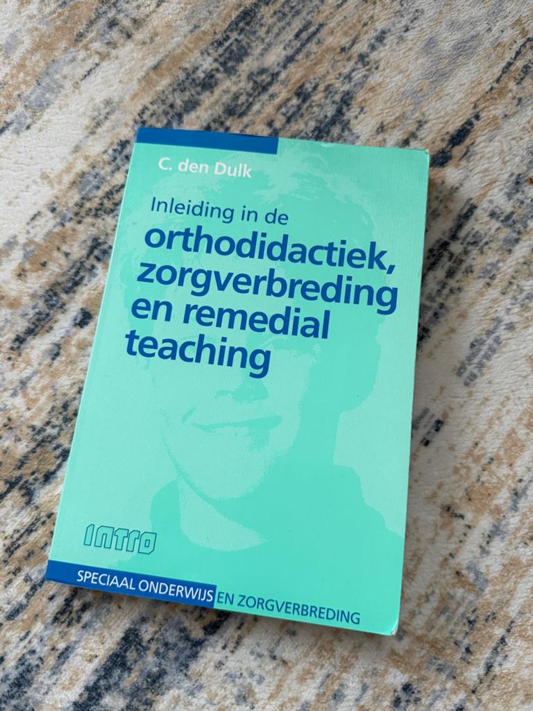 Cor den Dulk – Inleiding In De Orthodidactiek Zorgverbreding, Boeken, Ophalen of Verzenden, Beta, Zo goed als nieuw, Niet van toepassing