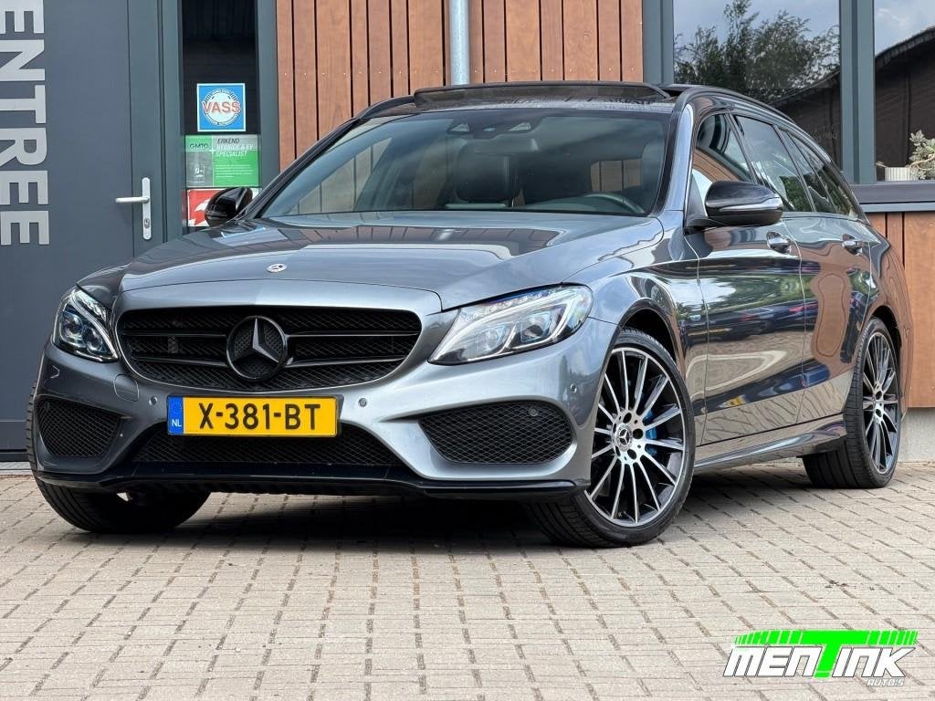 Mercedes-benz C-KLASSE 350 E AMG Pano Burmester Head-up Luch, Automaat, Achterwielaandrijving, Gebruikt, Euro 6